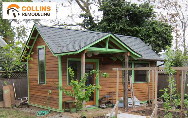 Exterior view of a basic detached ADU